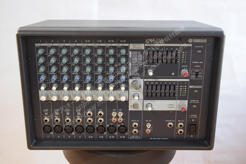 YAMAHA EMX212S 200W パワードミキサー ｜中古 山陽電子商会 第弐録音