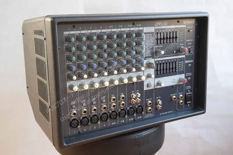 YAMAHA EMX212S 12chパワードミキサー 中古 山陽電子商会 第弐録音機材倉庫