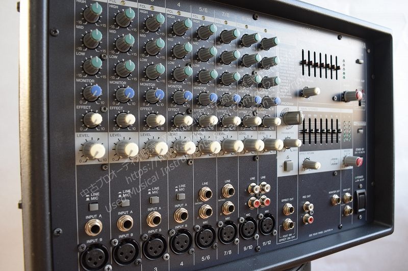 YAMAHA EMX212S 200W パワードミキサー ｜中古 山陽電子商会 第弐録音