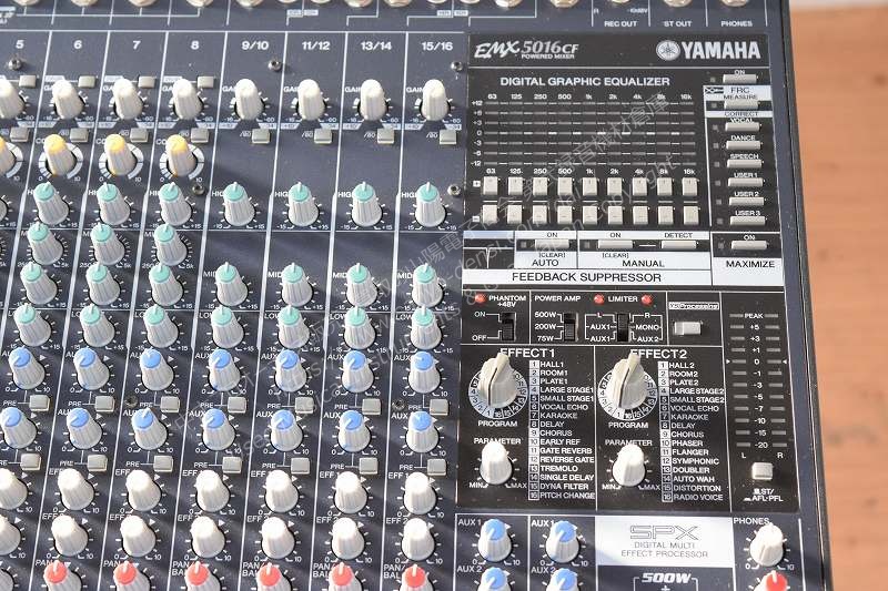 YAMAHA EMX5016CF パワードミキサー 中古音響機材 山陽電子商会 第弐録音機材倉庫