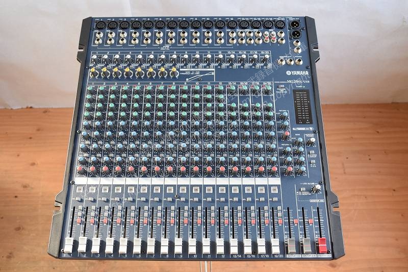 YAMAHA MG206C USB ミキサー 中古音響機材 山陽電子商会 第弐録音機材倉庫