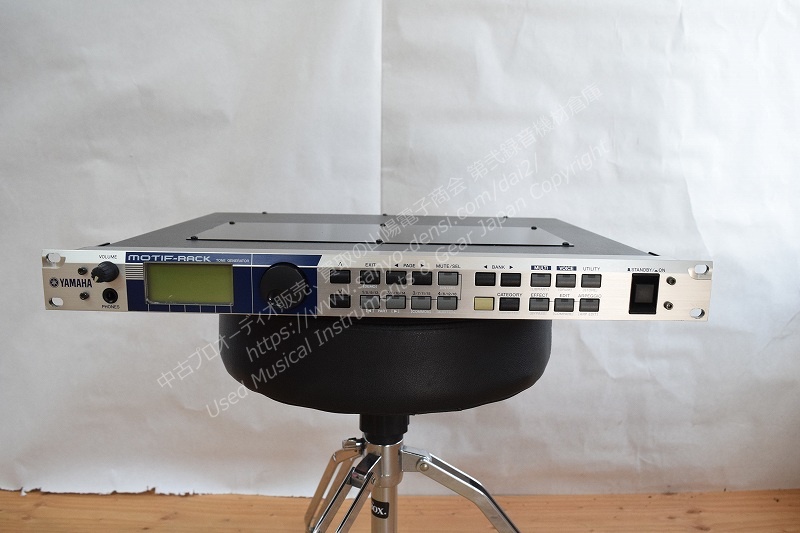 YAMAHA MOTIF RACK 音源モジュール 中古レコーディング機材 山陽電子商会 第弐録音機材倉庫