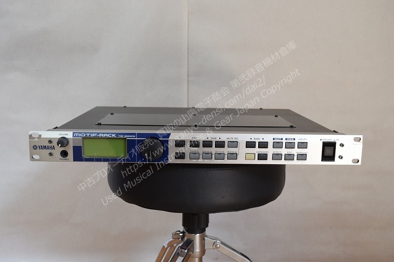 YAMAHA MOTIF RACK 音源モジュール 中古レコーディング機材 山陽電子商会 第弐録音機材倉庫