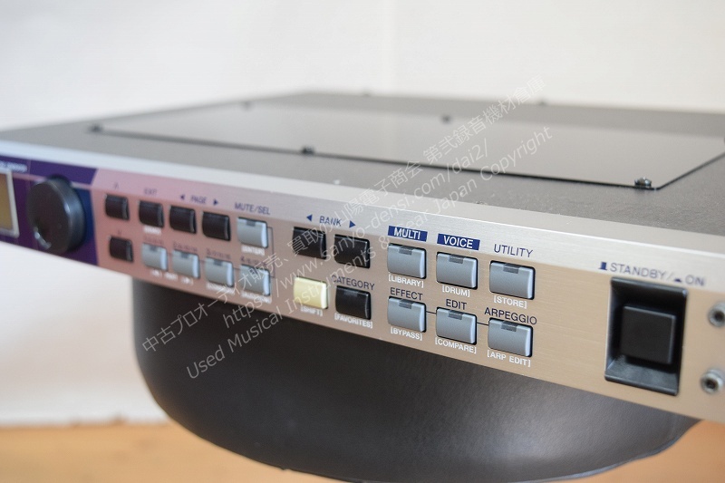 YAMAHA MOTIF RACK 音源モジュール 中古レコーディング機材 山陽電子商会 第弐録音機材倉庫