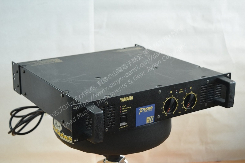 YAMAHA P1600 パワーアンプ 中古 山陽電子商会 第弐録音機材倉庫