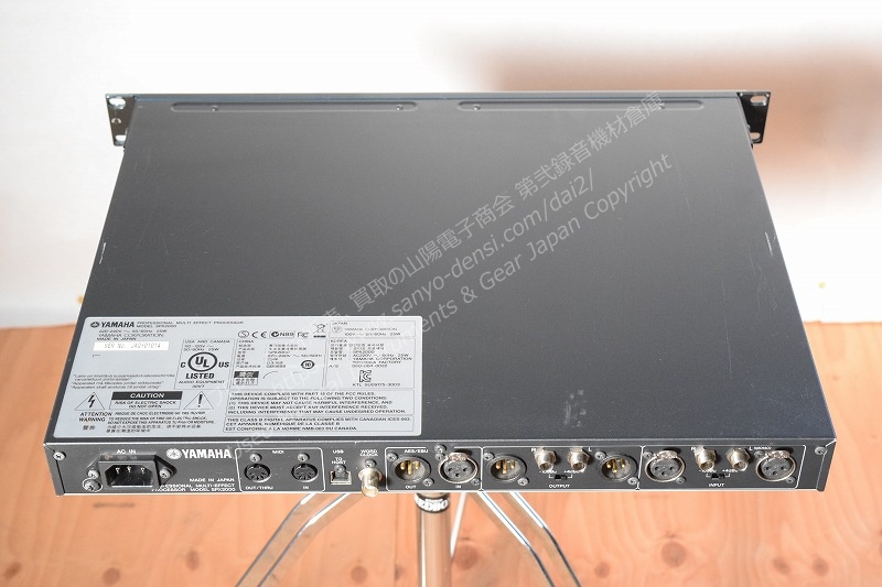 YAMAHA SPX2000 DSP 中古 山陽電子商会 第弐録音機材倉庫